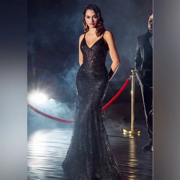 winter prom dresses New Years Eve Gowns Sexy Formal Solid Backless Spaghetti Strap Evening Dress Dresses(Silver Gray/S)